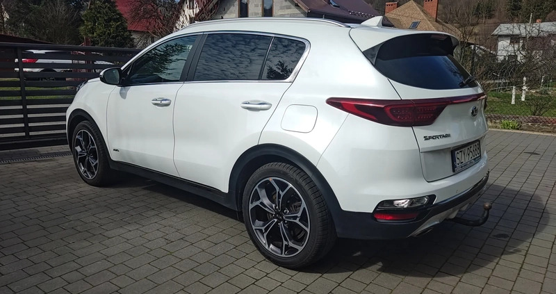 Kia Sportage cena 93500 przebieg: 134900, rok produkcji 2019 z Żywiec małe 631